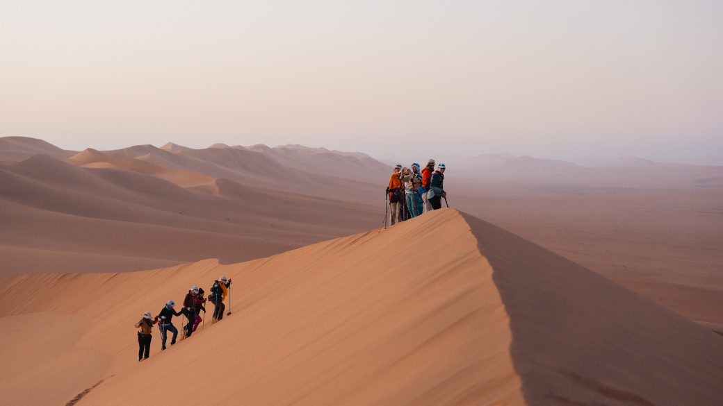 Modet til at vælge livet – historien om Sonja Piontek og Namib Desert Expedition