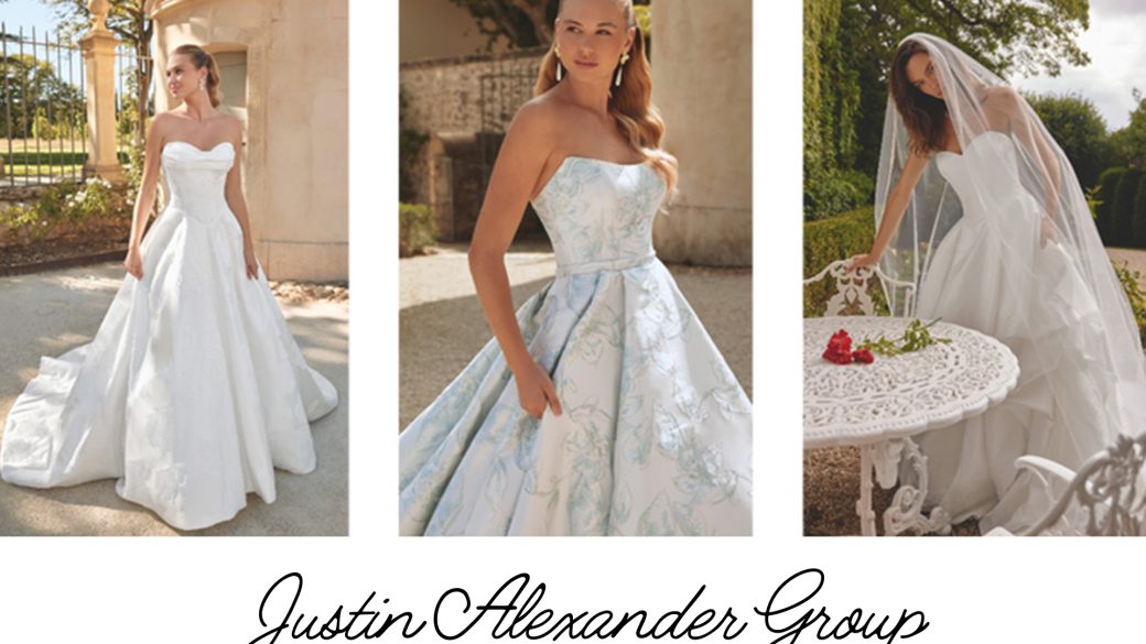 Brudetrender Høst/Vinter 2026 fra Justin Alexander Group